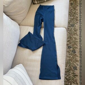 Stunning blue Hollister Flare Yoga Pants